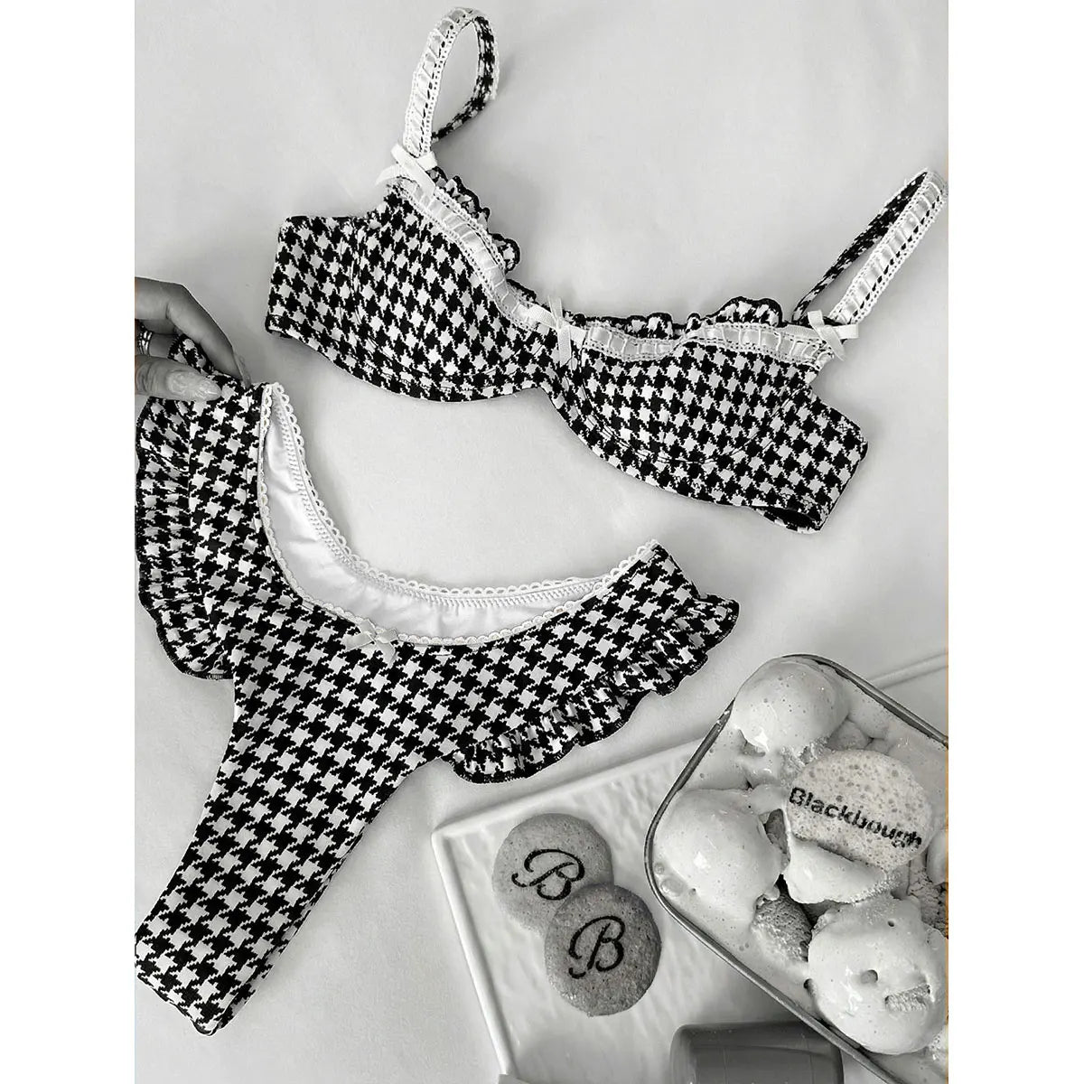 Floral Bikini 2026 New Swimsuit Women Sexy Swimwear Female Bandeau  Biquini Push Up Bathingsuit Mirco Swimming Suit Beachwear