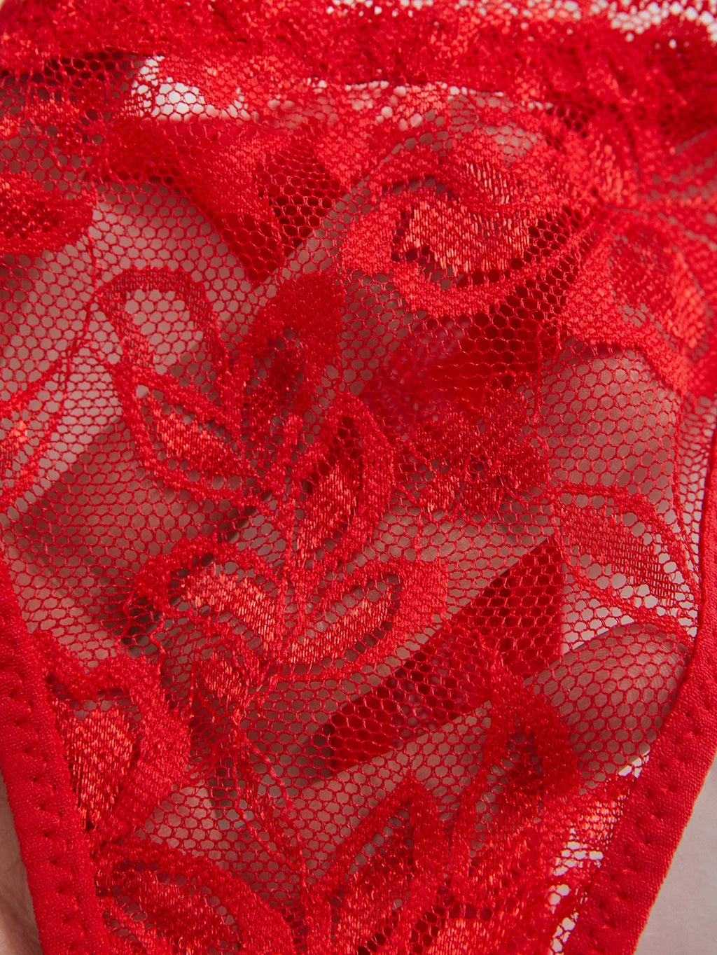 3-Pack Women's Sexy Lace Panties Underwear, Adjustable Strap Floral Lace Sheer Mesh Sexy Thong