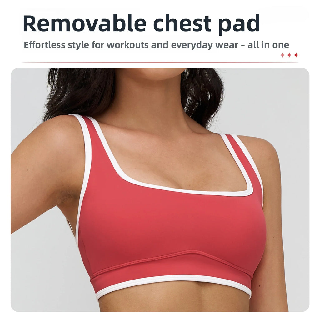 Sports Bra Top Push Up Fitness Yoga Bra Women Workout Underwear Sport Tops Women Breathable Running Vest Bralette Gym Bras