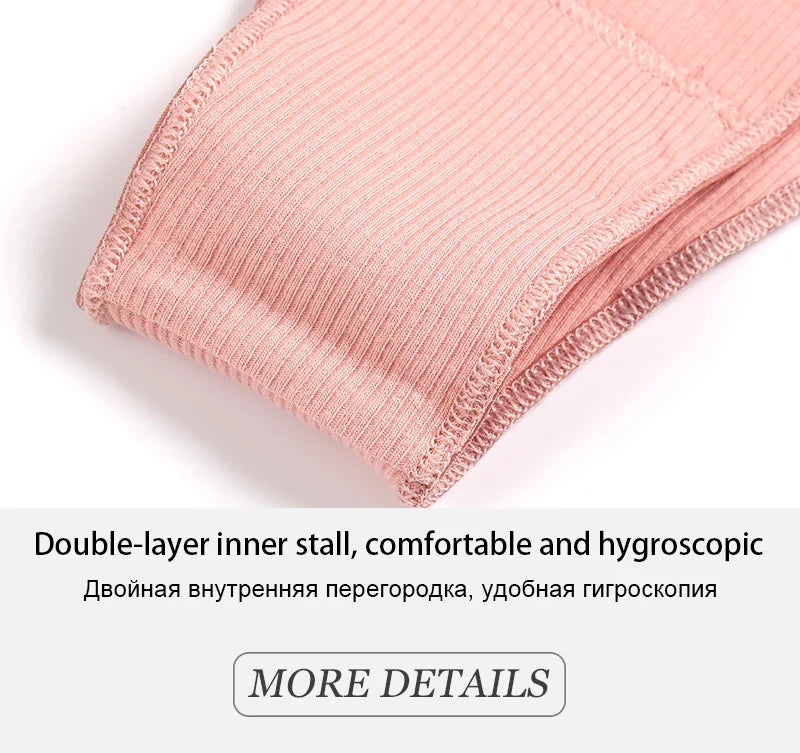 3Pcs/set Low Waist Brazilian Panties Women Cotton Bikini Panties M-XL Lady Comfortable Underwear Female Soft Underpants Lingerie