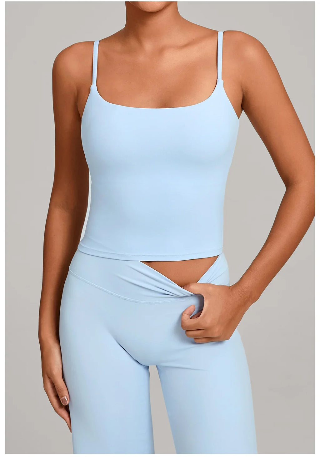 JUREN Shockproof Yoga Vest Running Gym Tank Top Women Fitness Underwear Quick-Dry Workout Bra Female Sports Sleeveless Top Women