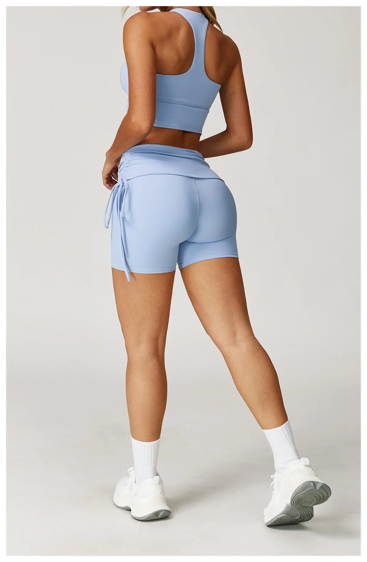 Sports Shorts Women Yoga Leggings Shorts Squat Proof High Waist Fitness Tight Shorts Quick Drying Cycling Workout Gym Shorts