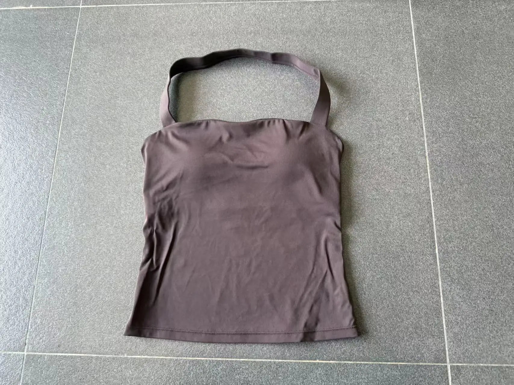 Sports Yeautifulback Breathoga Vest Neck Hanging Detachable Chest Pad Women Bra High Elasticity Slim Bable Running Sports Vest