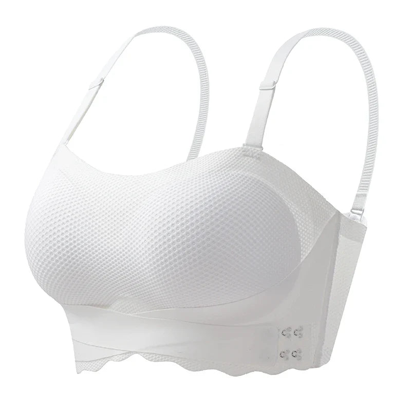 Wireless Wedding Brassiere Push Up Bras Lingerie Sexy Bralette Strapless Bras Invisible Tube Tops Seamless Breathable Bras M-6XL