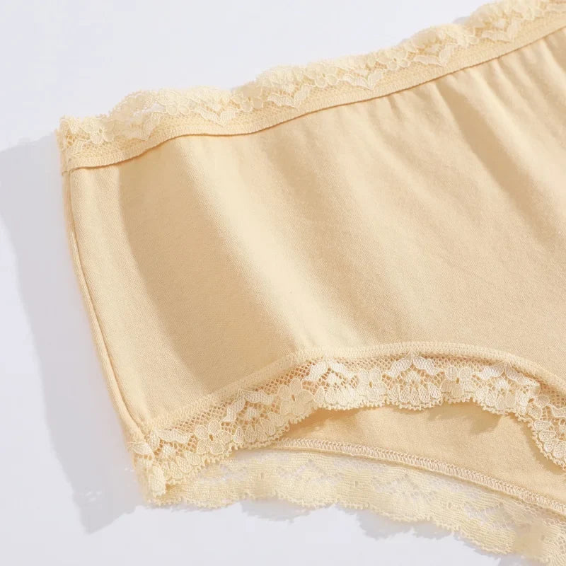 3Pcs/Set Women's Seamless Cotton Briefs Women Panties Solid Color Breathable Underwear Female Low Waist Soft Lingerie S-XXL