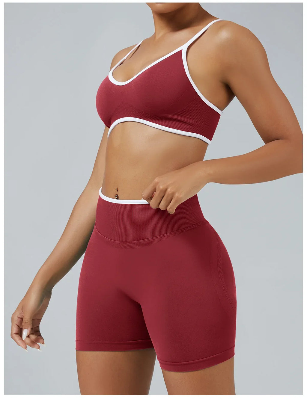High Strength Sports Bra Seamless Yoga Top Women Fitness Gym Active Wear Back Cross Workout Push-up Fitness Running Underwear