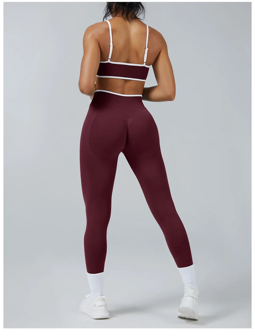 High Strength Sports Bra Seamless Yoga Top Women Fitness Gym Active Wear Back Cross Workout Push-up Fitness Running Underwear