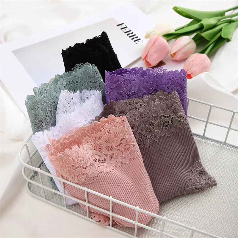 Perspective Lace Panties for Women Sexy Low Rise Brazilian Panties Female Breathable G-String Underwear Soft Intimates Lingerie