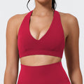 Hearuisavy Summer Women Sports Bra Pilates Yoga Bra Gym Underwear Running Shock Proof Breathable Quick-Dry Fitness Top For Girls