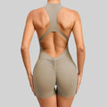 Summer Short Sports Jumpsuit Sleeveless Gym Set Women Yoga Clothes Rompers Workout One-piece Suit Outdoor Recreation Bodysuits