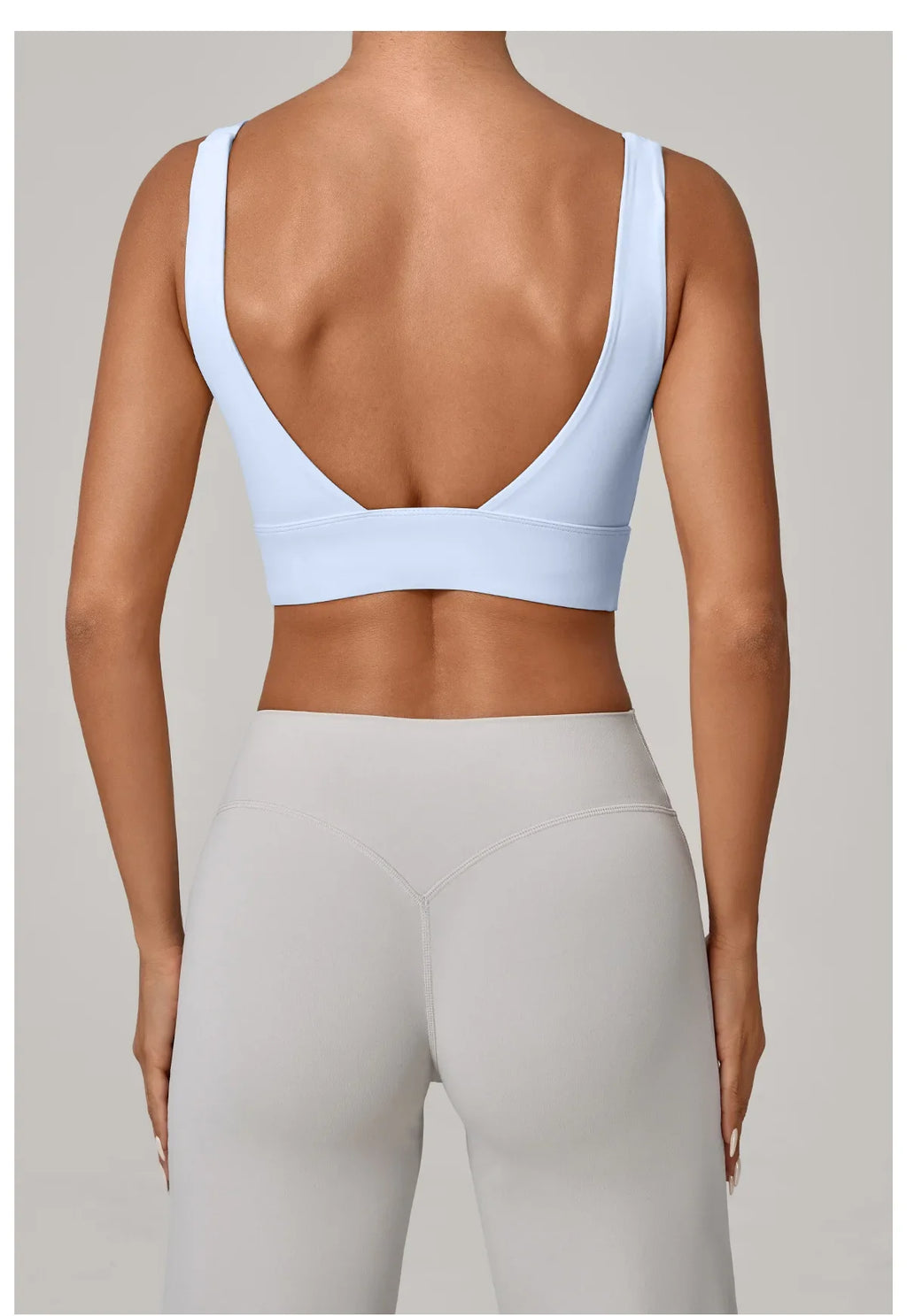 High Strength Yoga Bra Breathable Sports Bra Anti-Sweat Fitness Top Women Shockproof Crop Top Push Up Sport Bra Gym Workout Top