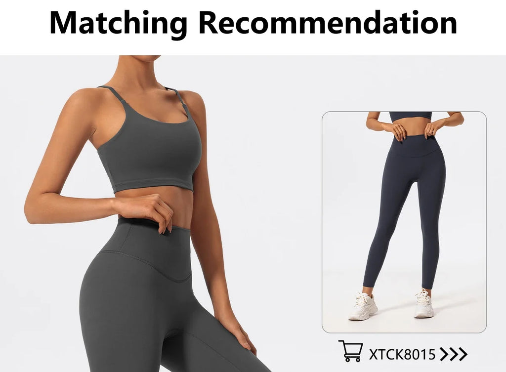 Hearuisavy Summer Ultra-Soft Fabrics Sports Bra Gym Top Women Push Up Workout Quick-Dry Yoga Top Sportswear Fitness Underwear