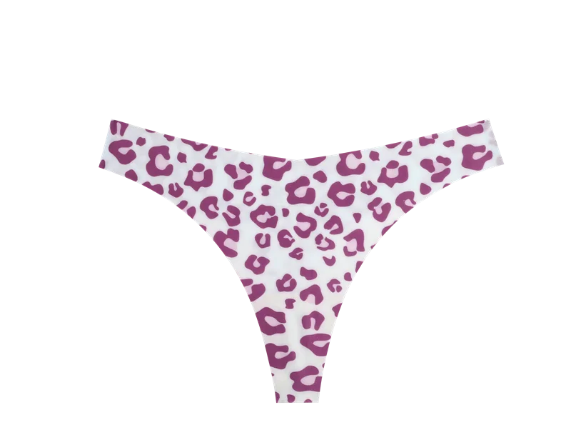 3Pcs Ultra-thin Seamless G-string Women Thongs Sexy Sweet Fruit Low-waist Panties Ladies Soft Cute Thongs Female S-XL T-Back