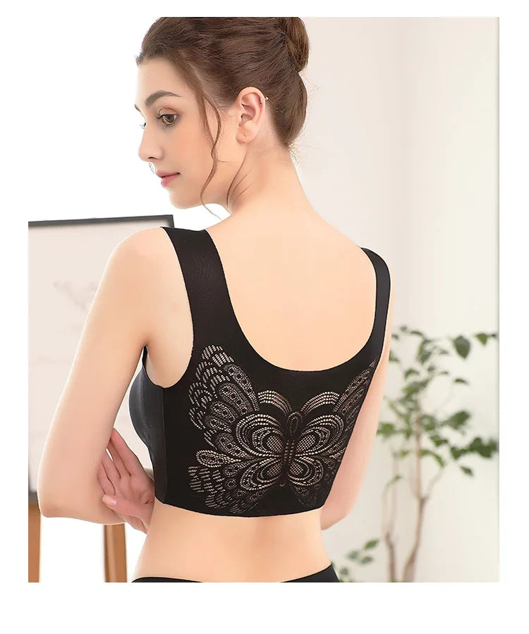 Push Up Bras Sexy Plus Size Gather Lingerie Beauty Back Butterfly Women Underwear Bralette Brassiere Soutien Gorge нижнее белье