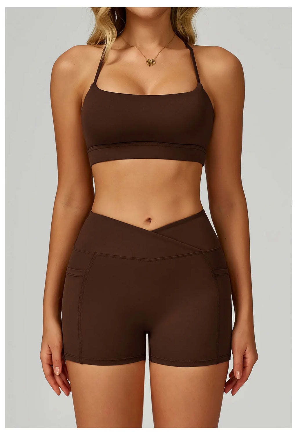 Sexy Underwear Women Tops Back Cross Strap Tank Top Push Up Running Sports Bra Breathable Soft Fitness Beauty Workout Yoga Bra