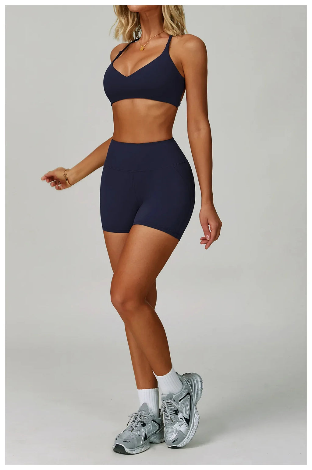 Hearuisavy Women's Running Comfort 2Pcs Sports Pants Set High Waist Push Up Workour Sportswear Casual Cycling Jogging Yoga Bras