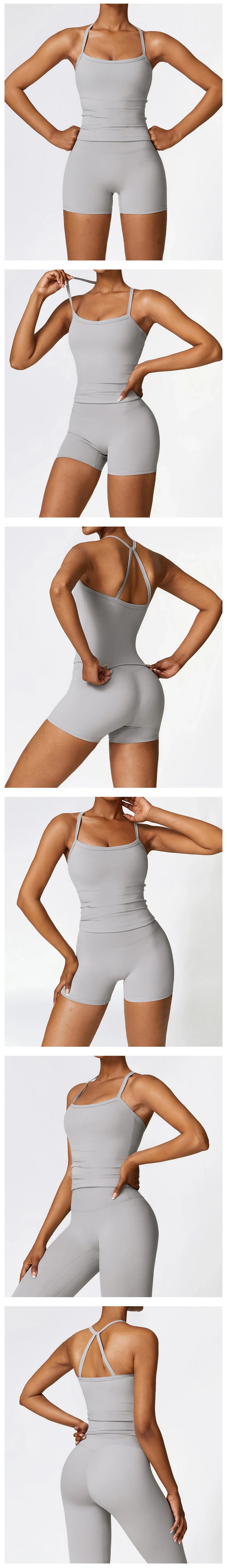 Cross Back Yoga Sports Bra Women Breathable Shock Proof Gym Workout Fitness Push up Top Yoga Running Active Sportswear Vest Bra