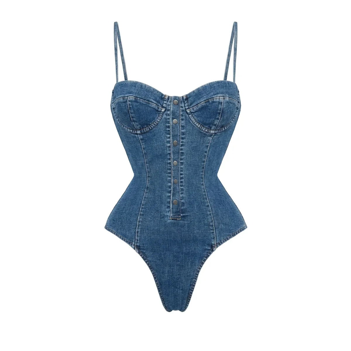 Denim Print Bikini 2026 Women Sexy Swimsuit Push Up Swimwear Bandeau Biquini Female Micro Bikinis Deep V Bathing Suit Beachwear
