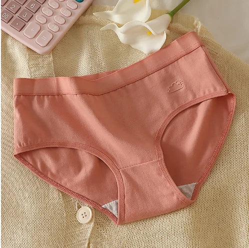 3Pcs Women's Cotton Underwear Panty Cute Sexy Panties Female Seamless Underpants Solid Color Panty Intimates Women Lingerie S-XL