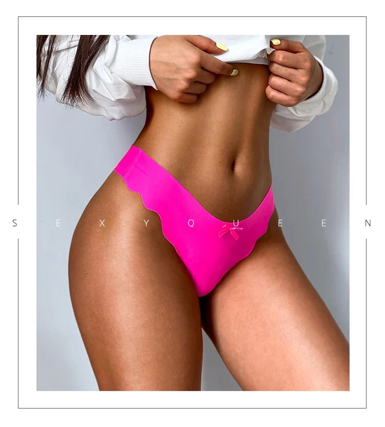 Seamless Panty Set Underwear Female Comfort Intimates Fashion Ladies Low-Rise Briefs Panties Women Sexy Lingerie Size S-XL