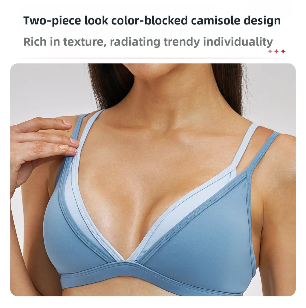 Sexy Sports Bra Women Gym Top Running Backless Yoga Bra Breathable Workout Sport Underwear Women Fitness Bra Push Up Workout Top