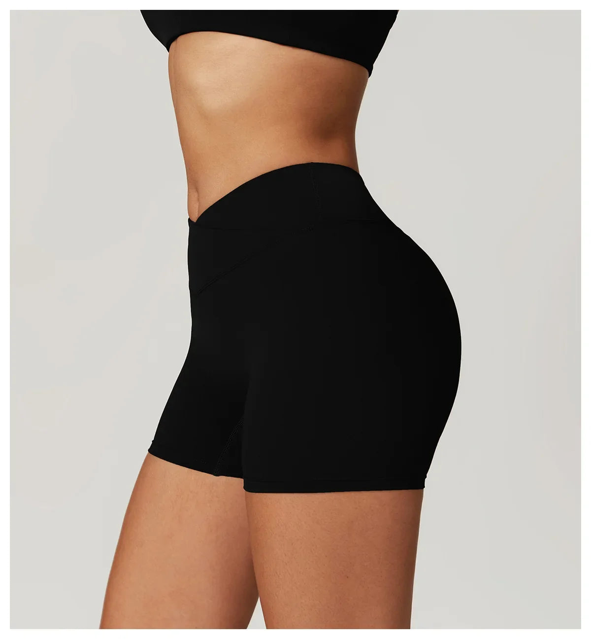 Yoga Shorts Women High Waist Workout Shorts Fitness Yoga Tights Lift Butt Fitness Ladies Yoga Gym Running Short Pants Sportswear