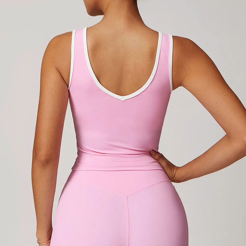 Women Underwear Backless Sports Bra Push Up Sport Bra Top Yoga Gym Crop Top Brassiere Fitness Top Sport Breathable Workout Bras