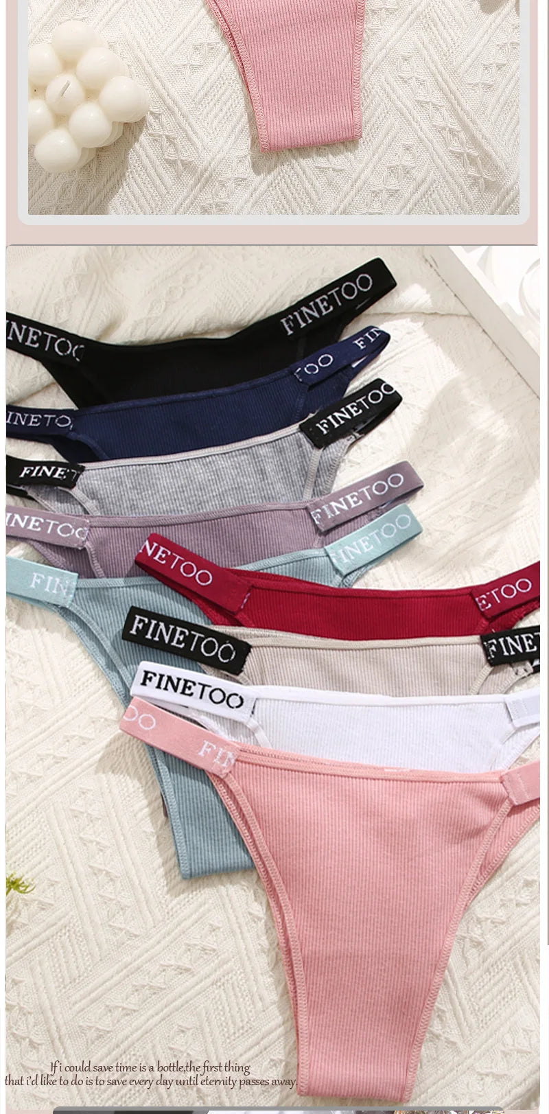 Sexy Women Cotton Brazilian panties Breathable Low Waist Female Underwear Soft Solid Color Intimates High Elastic Lingerie