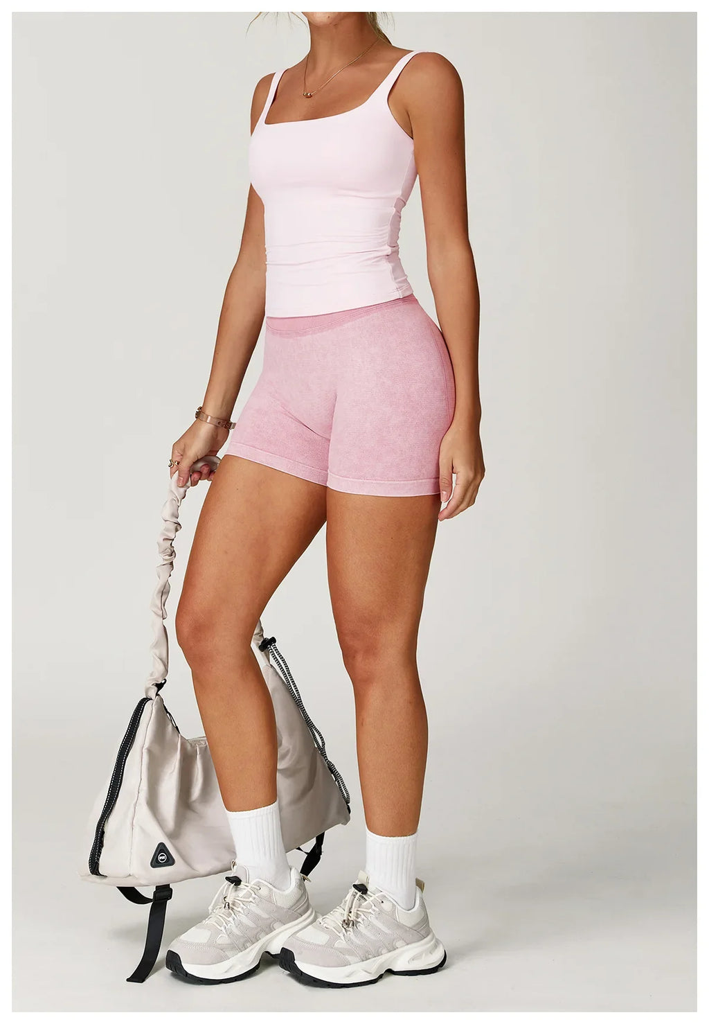 High Waist Yoga Shorts Women Sand Washed Yoga Shorts Workout Shorts Fitness Yoga Lift Butt Fitness Yoga Gym Running Short Pants