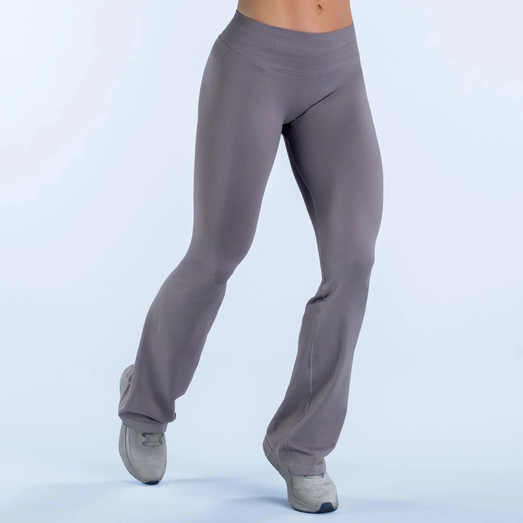 NCLAGEN Impact Flares Scrunch Booty Women's Gym Leggings Seamless Fitness Workout Yoga Trousers Squat Proof Fashion Flared Pants