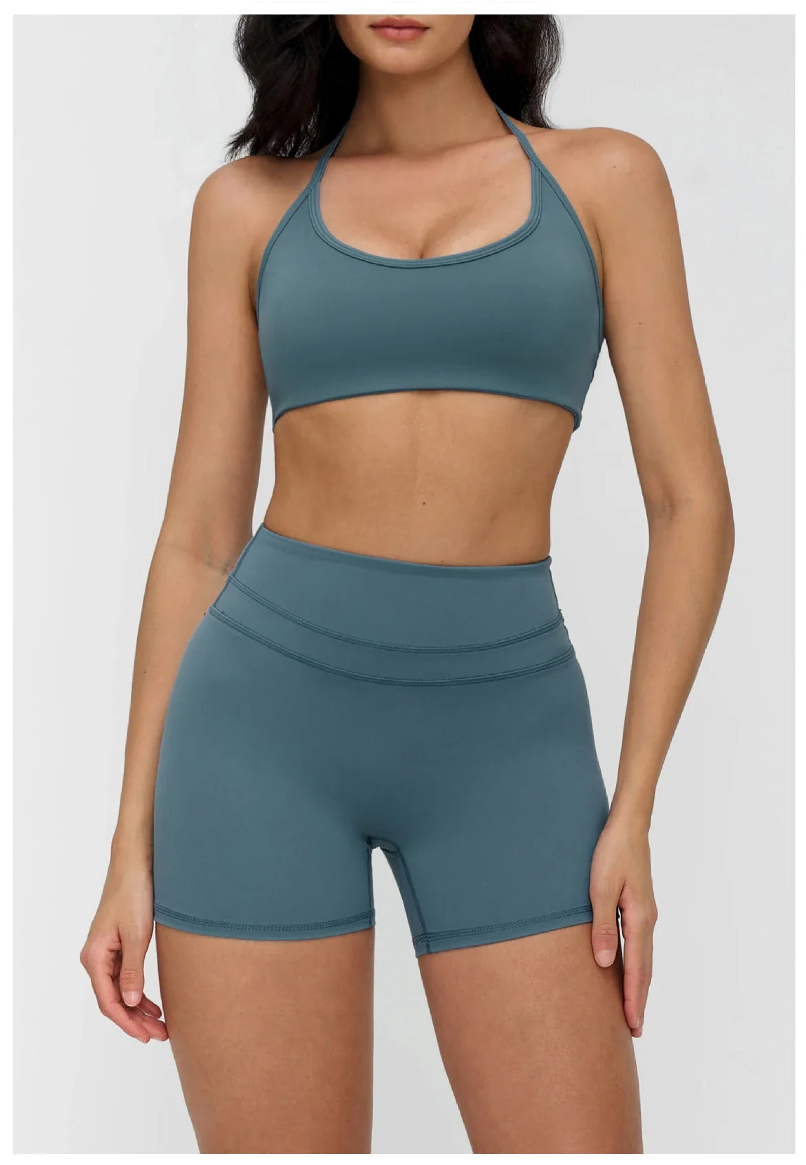Sexy Gym Top Women Sports Bra Running Hanging Neck Yoga Bra Breathable Sports Underwear Women Fitness Push Up Workout Top Women