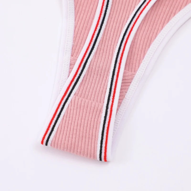 4Pcs Women's Seamless Cotton Briefs Intimates Sexy Panties Solid Color Breathable Underwear Female Low Waist Soft Lingerie S-XL