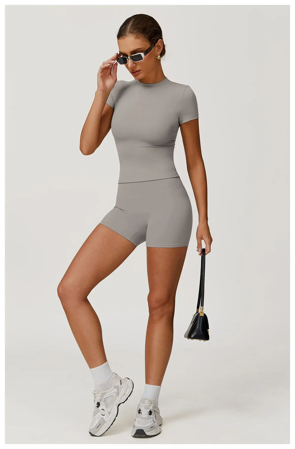 Yoga Shorts Women Summer Fitness Shorts Running Cycling Shorts Breathable Sports Leggings High Waist Summer Workout Gym Shorts