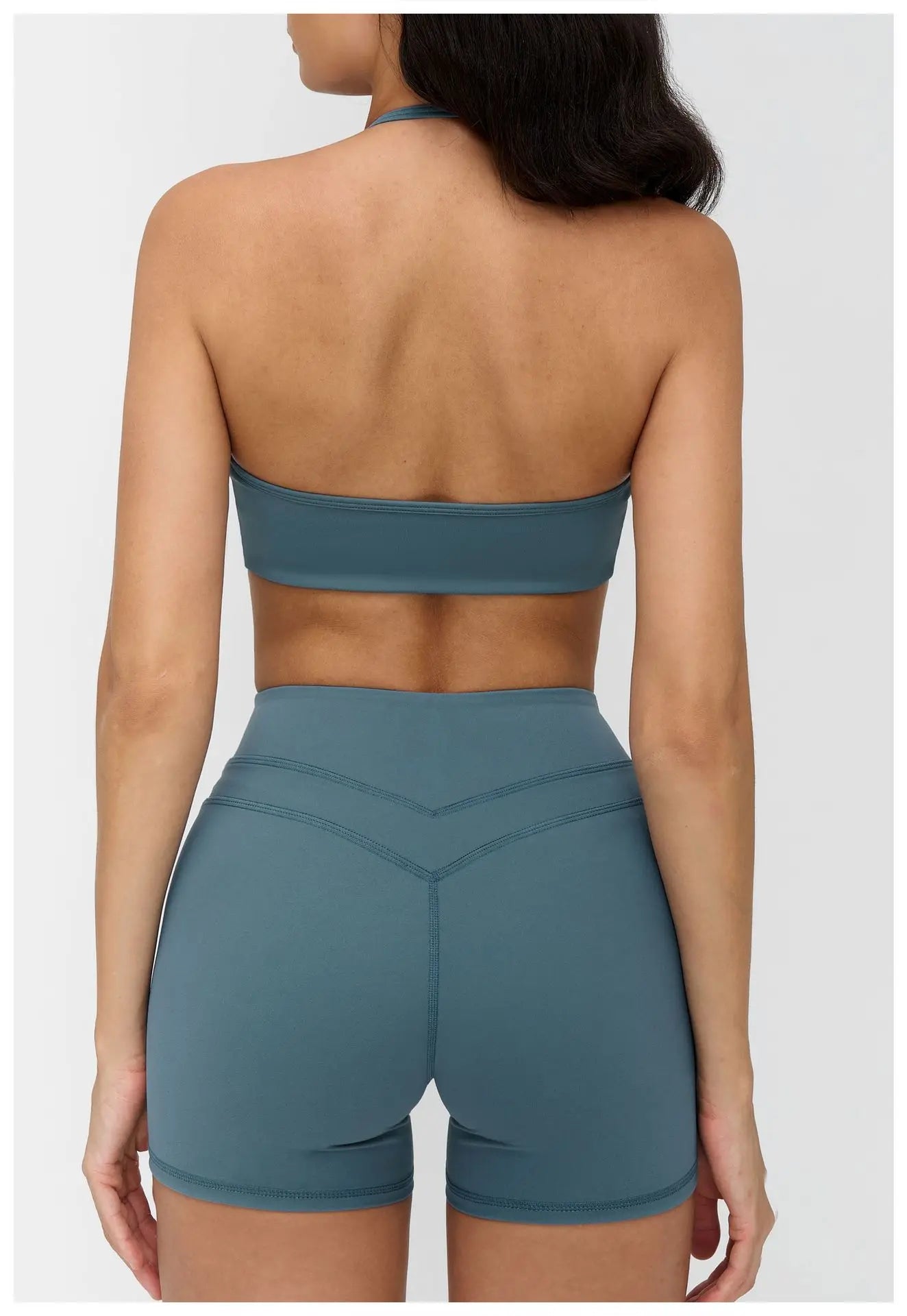 Sexy Gym Top Women Sports Bra Running Hanging Neck Yoga Bra Breathable Sports Underwear Women Fitness Push Up Workout Top Women