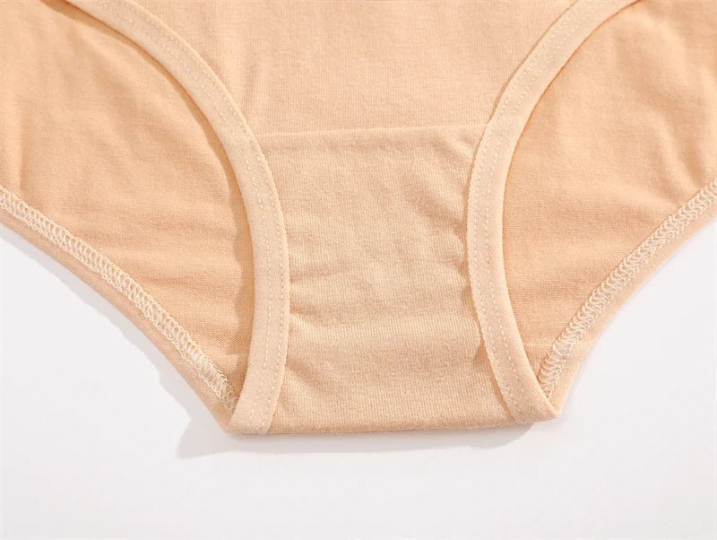 3Pcs Women's Cotton Briefs Letter Belt Underwear Women Panties Sexy Breathable Briefs Female Stretch Ladies Soft Lingerie