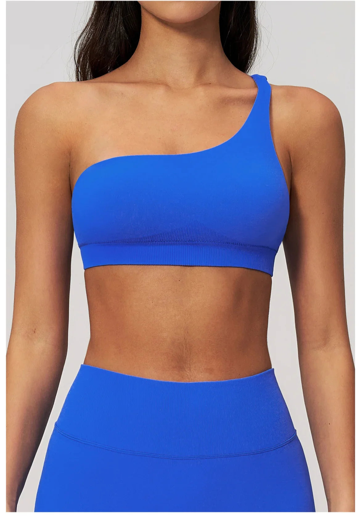 Summer Shockproof Sport Bra Women's Beautiful Back Gym Sports Underwear Women Oblique Shoulder Straps Running Fitness Yoga Bra