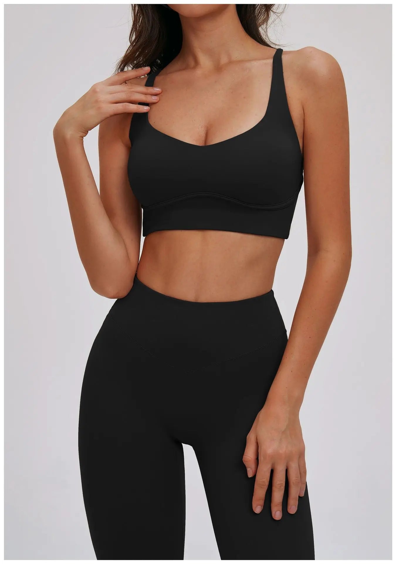 High Strength Sports Bra Women Gym Top Running Back Cross Yoga Bra Breathable Sports Underwear Women Fitness Workout Top Women
