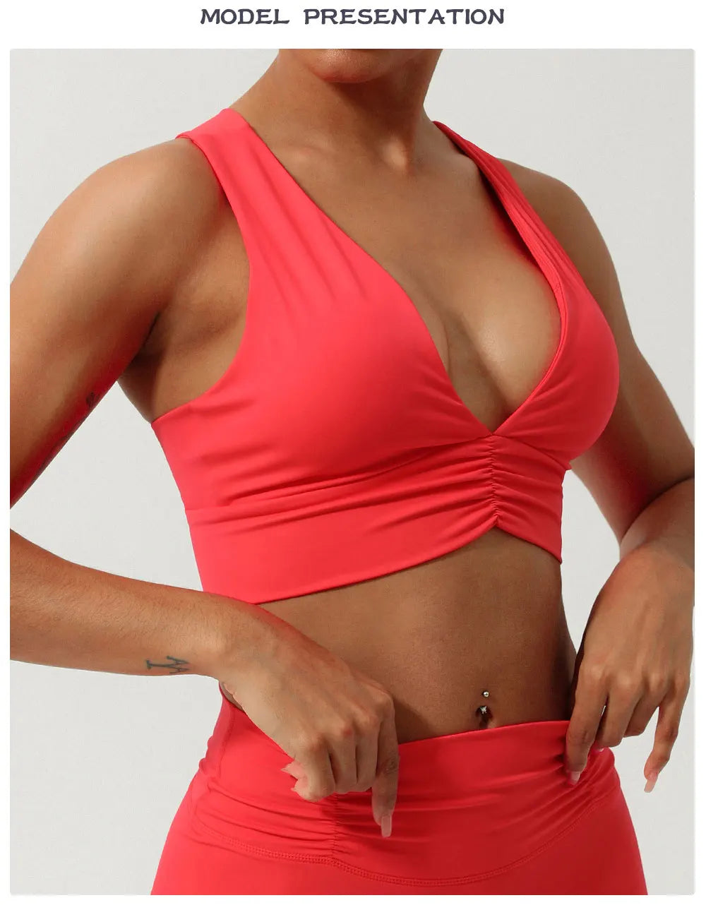 Female Cross Strap Sports Vest Bras For Women Bra High Strength Gym Underwear Sexy With Pad Bra Push Up Tops Workout Lingerie