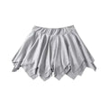 Summer Sexy Pure Desire Loose Edge Design Sense Short Skirt Women High Waisted Wrap Hip Reducing Age Pleated A-line Skirt H2JI