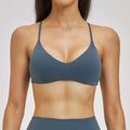 Sexy Gym Top Women Sports Bra Running Yoga Bra Breathable Sports Underwear Women Fitness Bras Cycling Workout Top Women Backless