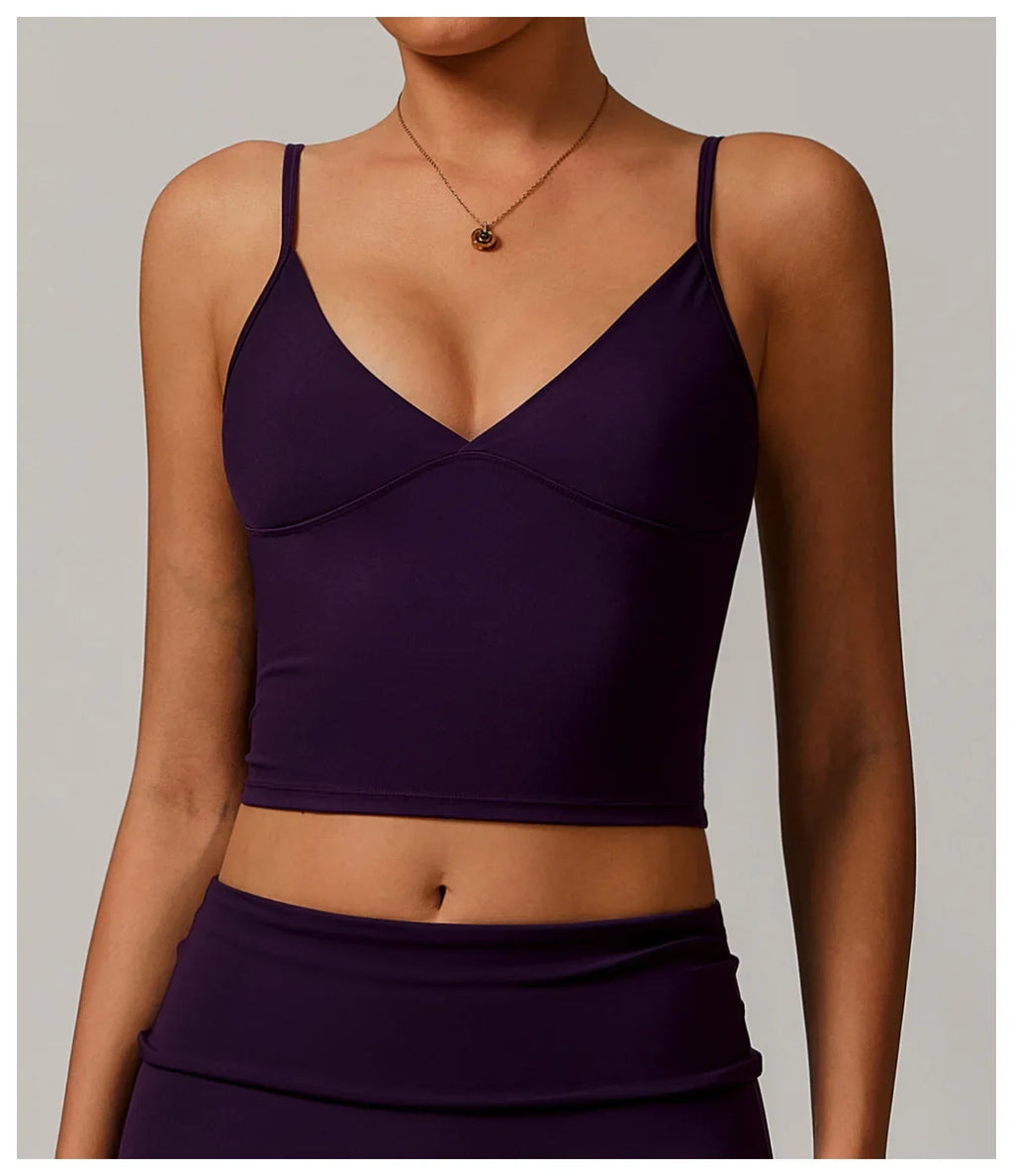 Women Sports Underwear Yoga Top Vest High Shockproof Quick-drying Yoga Gym Bra Push Up Running Fitness Bras Ladies Sportswear