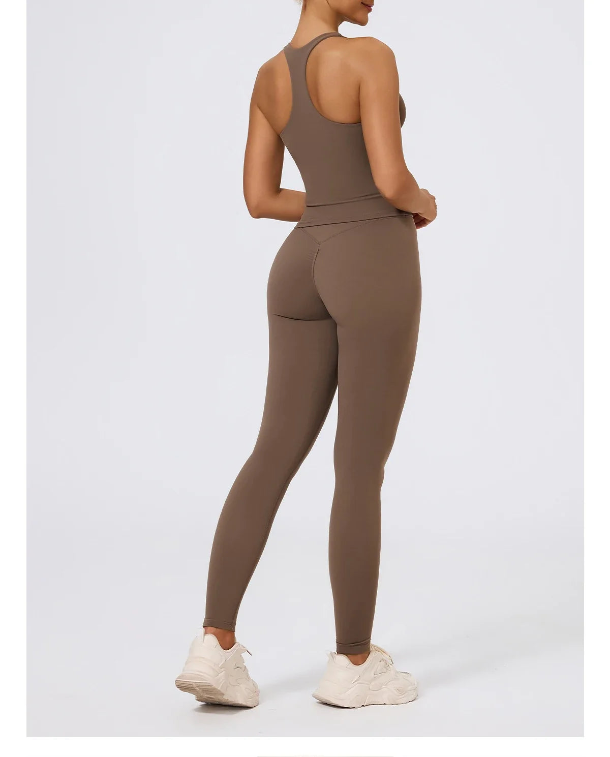 Hearuisavy Summer Woman Sports Vest I-Back Strap Design Gym Sportswear Breathable Quick Dry Fitness Tank Top Running Yoga Top