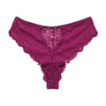 Hollow Out Girls G String Sexy Panties Women Briefs Thong Transparent Lace Underwear Female Thin Low Waist Lingerie Size S-XL