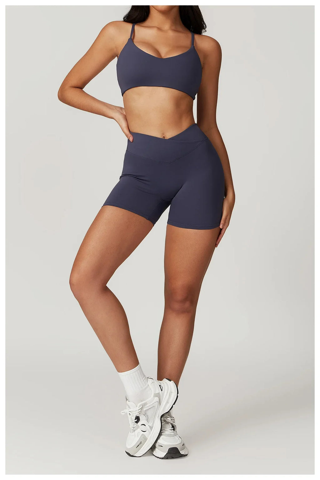 Yoga Shorts Women High Waist Workout Shorts Fitness Yoga Tights Lift Butt Fitness Ladies Yoga Gym Running Short Pants Sportswear