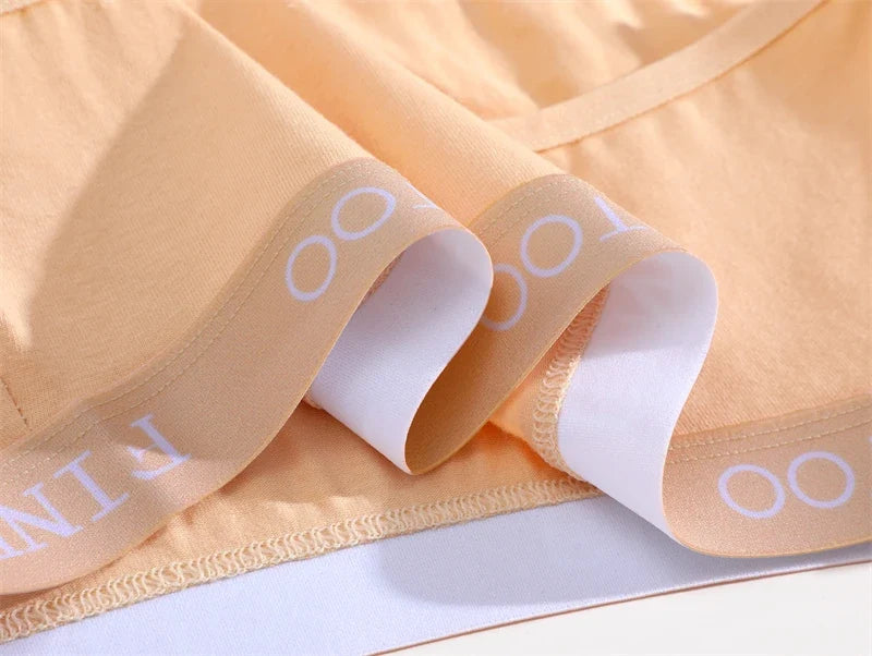 Women's Cotton Briefs Letter Belt Underwear Women Panties Sexy Breathable Briefs Female Stretch Ladies Soft Comfortable Lingerie