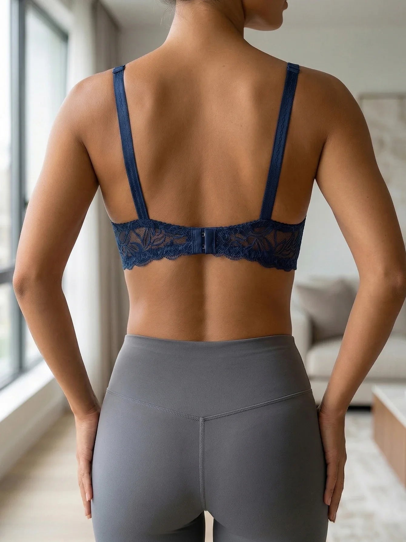 1PCS Floral Lace Woman Bra Mesh Push Up Bra French Underwire Underwear Comfortable Thin Cup Bra Women