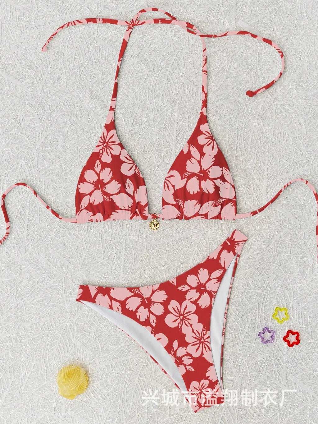Micro Bikini 2026 Push Up Women Swimsuits Sexy Swimwear Brazilian Bikini Set Biquini Print Swimsuit Summer Brown Beachwear