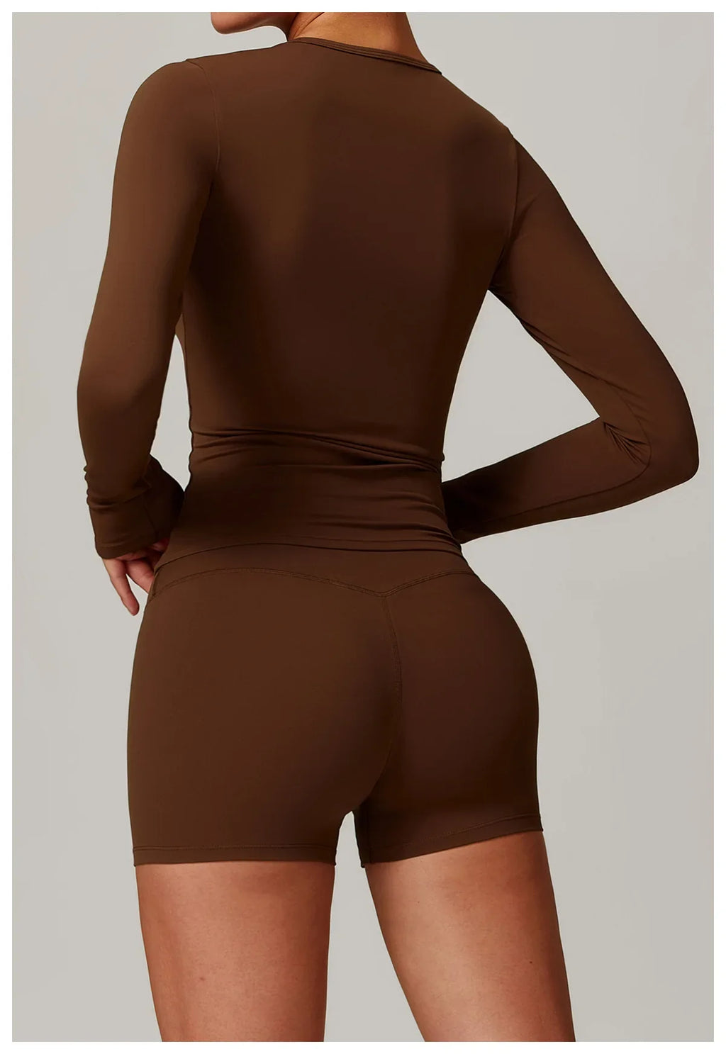 NCLAGEN Long Sleeve Workout Top Gym Pilates Clothes Women Active Wear Sports Shirt Elastic Fitness Yoga Clothing Running Shirts