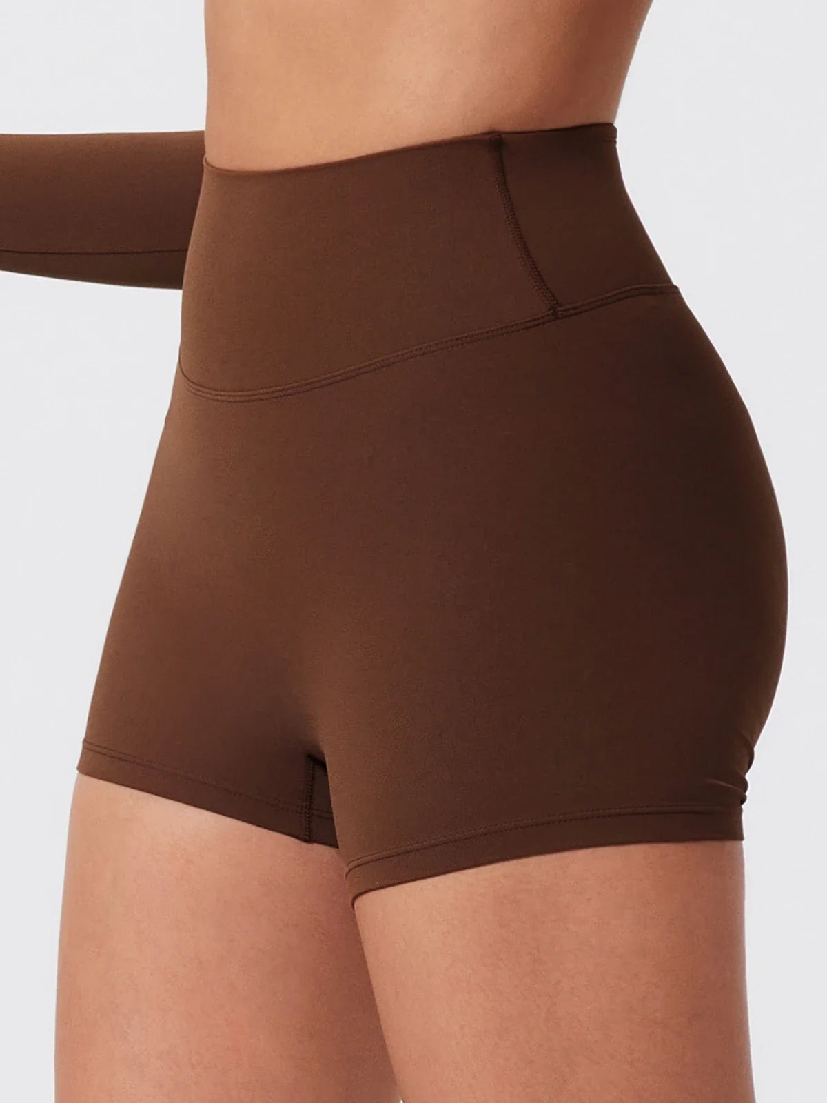 Hearuisavy Summer Elastic Scrunch Yoga Shorts Push Up Gym Leggings Cycling Workout Short Women Quick-Dry High Waist Sports Pants