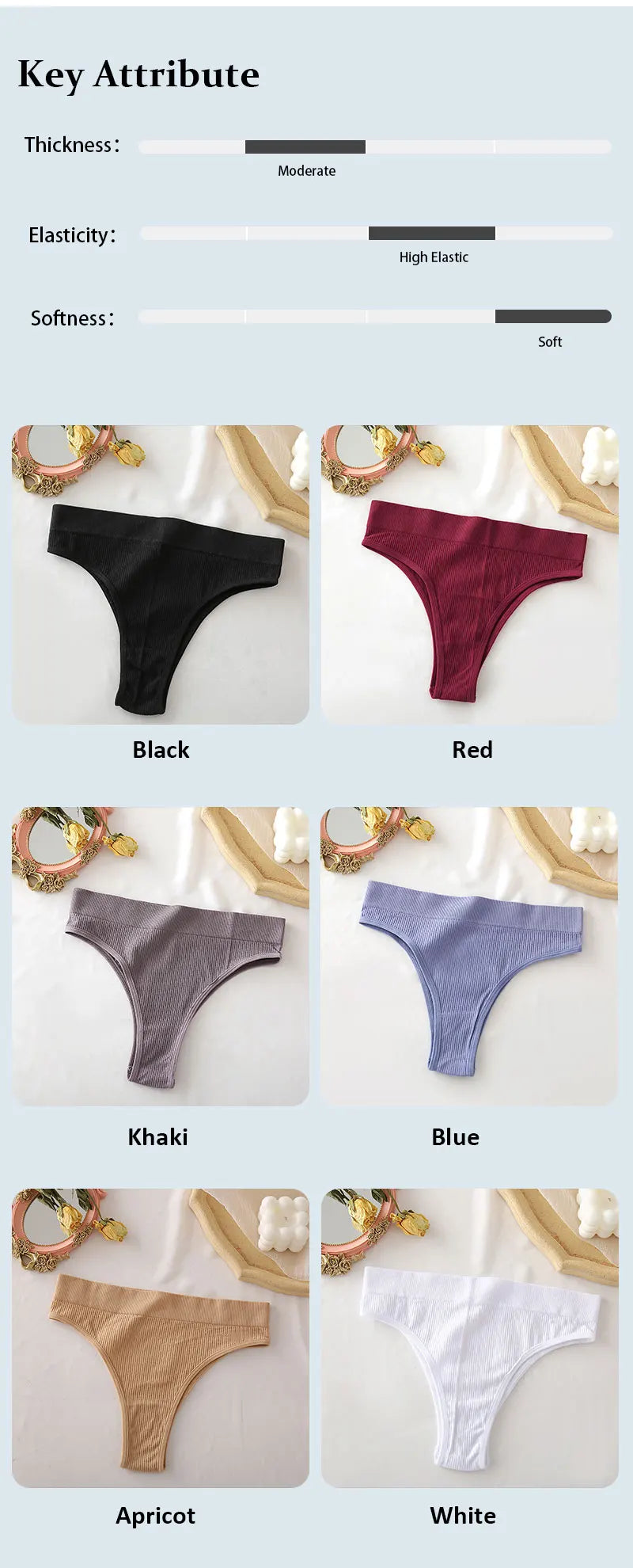2PCS/Set Seamless Panties Women Sexy Low Waist Brazilian Pant Female Solid Color Breathable Underwear Lady Soft Intimat Lingerie